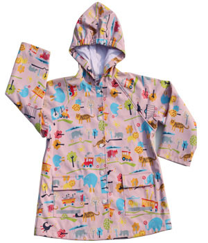 PU kids raincoat